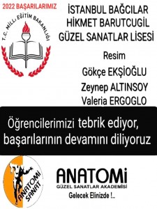 BAGCILAR HİKMET BARUTÇUGİL GÜZEL SANATLAR LİSESİ ÖZEL YETENEK SINAVI BAŞARILARI