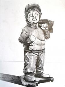 Yetenek Sınavlarına Hazırlık Resim Kursunda Heykel Çizimi