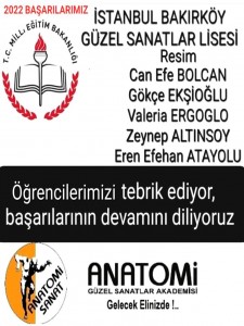 BAKIRKÖY GÜZEL SANATLAR LİSESİ ÖZEL YETENEK SINAVI BAŞARILARIMIZ