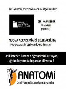 Yurtdışı mimarlık portfolyo hazırlık kursları.